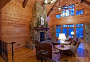 Bass Lake Trail Living Room