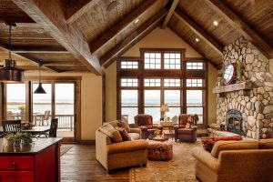 Lake Edward Sanctuary Living Room